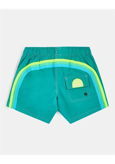Costume con stampa SUNDEK | B504BDTA10095001 BLUE GRASS 01